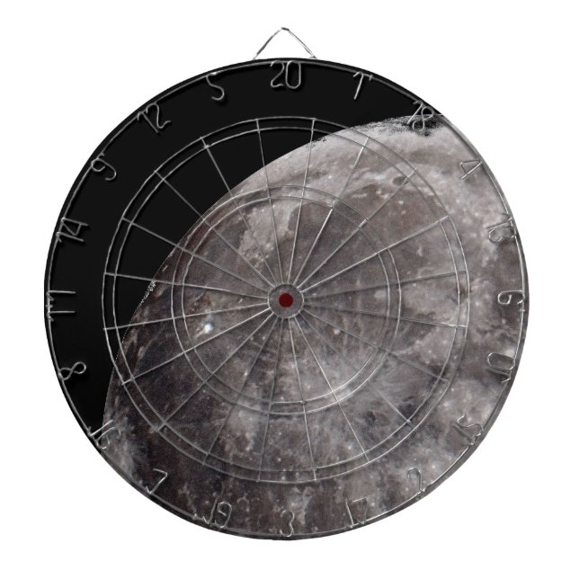 Fléchettes Courbe de la Lune Astronomie Cible de flechettes d (Devant)
