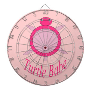 Fléchettes Cute Rose Tortue Baby Cible de flechettes