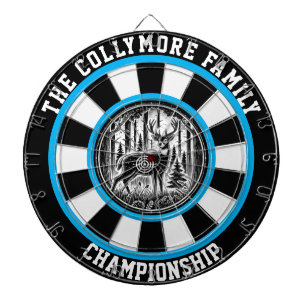 Fléchettes Décor du mur cible du cerf de forêt