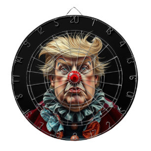 Fléchettes Drôle Donald Trump Cible de flechettes clown