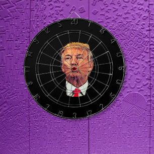 Fléchettes Drôle Donald Trump Cible de flechettes Pucker