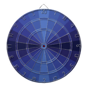 Fléchettes Illusion optique Cible de flechettes bleue
