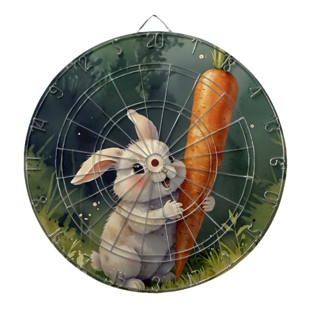Fléchettes Meadow Bunny Dreams : Cible de flechettes lunatiqu (Devant)