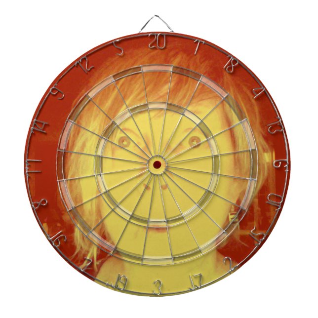 Fléchettes Mettez leur visage sur vous modèle de cible (Devant)