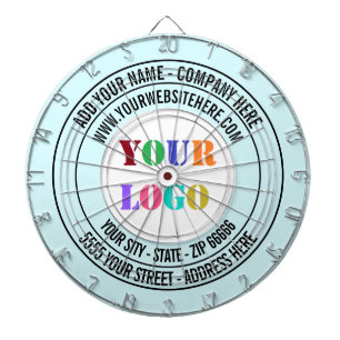 Fléchettes Modèle de Cible de flechettes de texte du logo de 