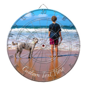 Fléchettes Personnalisez votre Cible de flechettes photo avec