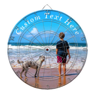 Fléchettes Personnalisez votre Cible de flechettes photo et v