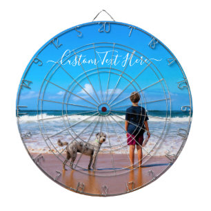 Fléchettes Votre cadeau de Cible de flechettes photo avec tex