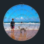 Fléchettes Votre Cible de flechettes photo avec cadeau person<br><div class="desc">Photo et Cible de flechettes de texte personnalisés - Votre propre design - Famille personnalisée / Amis ou Tableaux d'affichage personnels Cadeau - Ajouter votre photo et votre texte - Redimensionner et déplacer ou supprimer et ajouter des éléments / du texte avec l'outil de personnalisation! Choisissez / ajoutez votre police...</div>