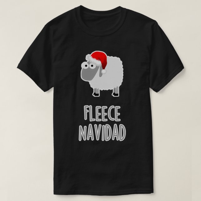 Fleece Navidad Essential TShirt (Design devant)