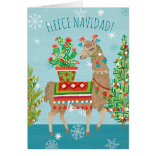 Fleece Navidad   Joli Noël des lamas