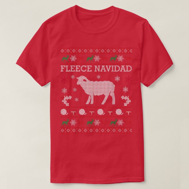 Fleece Navidad Ugly Sweat de Noël cadeau pour enfa (Design devant)