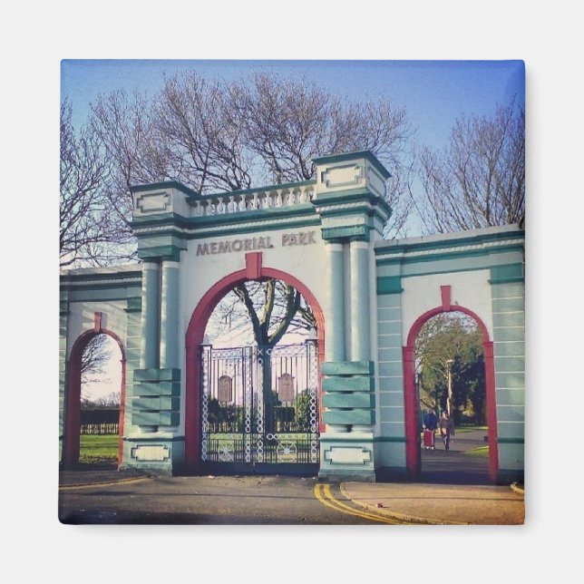 Fleetwood Memorial Park Magnet (Devant)