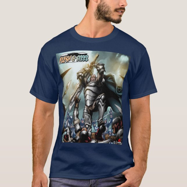 Flesh and Steel V1 design marine classique t-shirt (Devant)