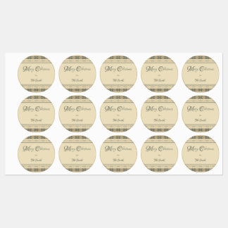 Fletcher Étiquettes de Noël