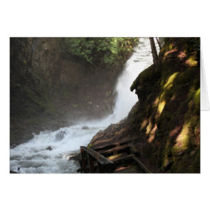 Fletcher Falls, Colombie-Britannique, Canada Card