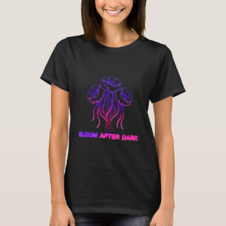 Fleur Abstract Florale Rose Néon - T-Shirt Vibrant