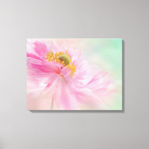 Fleur Art-Pink en toile