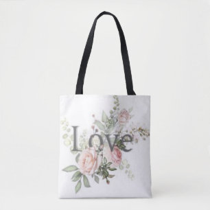 Fleur avec amour : Sac fourre-tout Floral Aquarell