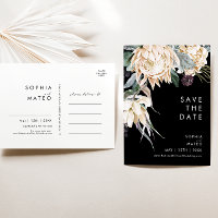 Fleur Blanche | Carte Postale de Mise en Garde Noi