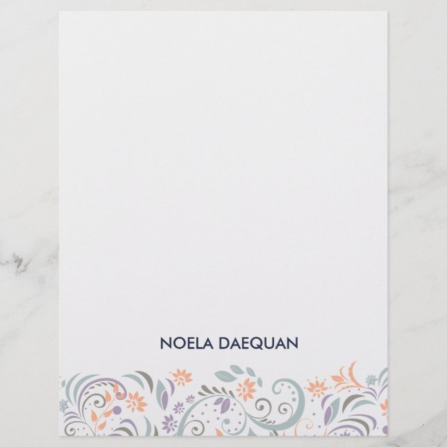 fleur botanique (Devant)