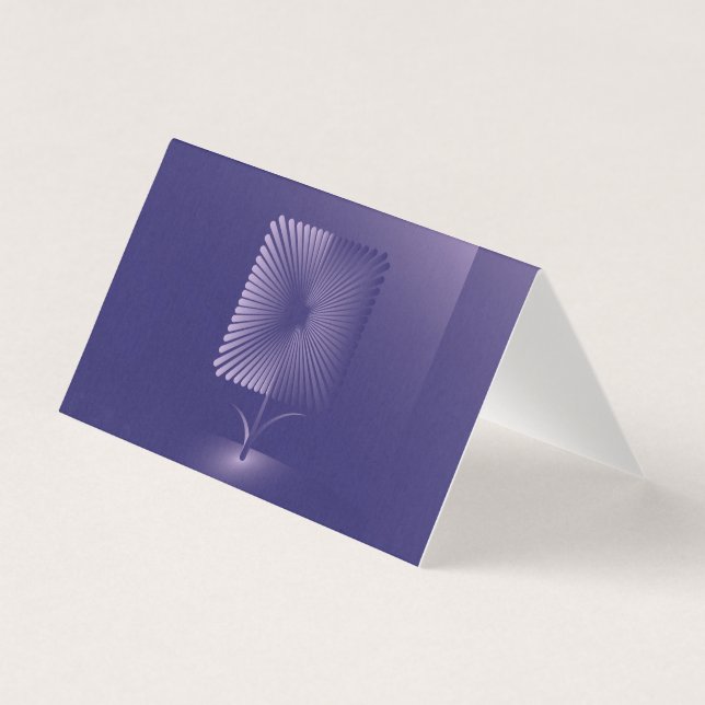Fleur carré violette (Front)