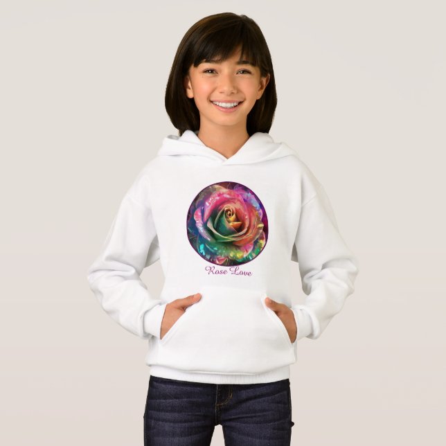 Fleur céleste : Rose Alien (Devant entier)