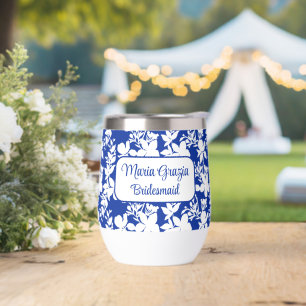 Fleur Chic Bleu Blanc Chic