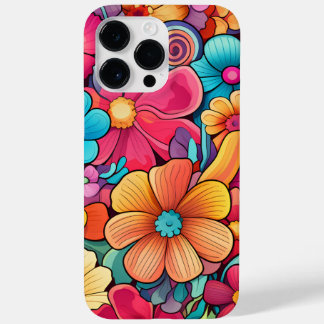 fleur couleur coque iPhone14ProMax