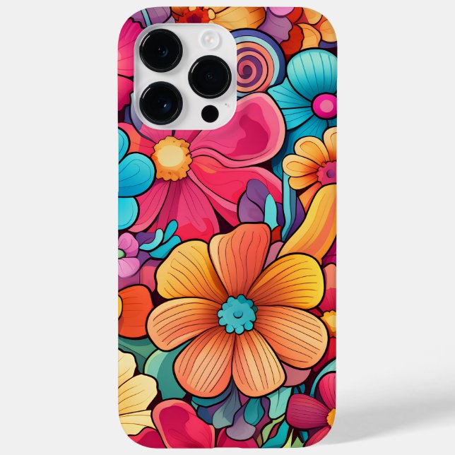 fleur couleur coque iPhone14ProMax (Verso)