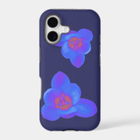 Fleur Crocus iPhone chaud et froid 5 Coque