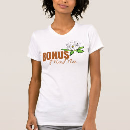 Fleur d'amour - Joli bonus Floral Maman T-shirt