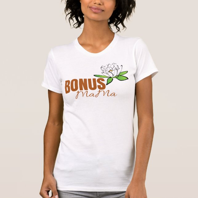 Fleur d'amour - Joli bonus Floral Maman T-shirt (Devant)