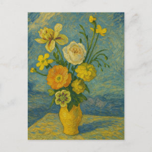 Fleur dans le vase Carte postale
