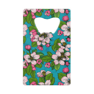 Fleur d'Apple sur le turquoise