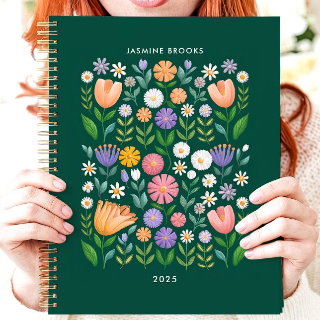Fleur d'Art Populaire Personnalisée avec Nom (Créateur téléchargé)