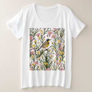Fleur De Bitterroot De L'Ouest De Meadowlark