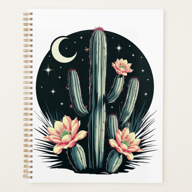 Fleur de cactus nocturne (Devant)