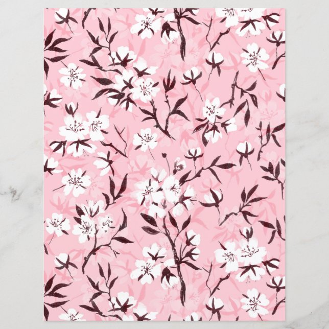 Fleur de cerisier blanc (Devant)
