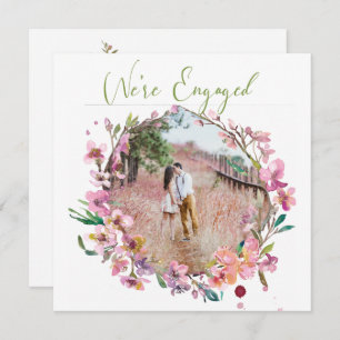 Fleur de cerisier rose Ajouter Fiançailles photo