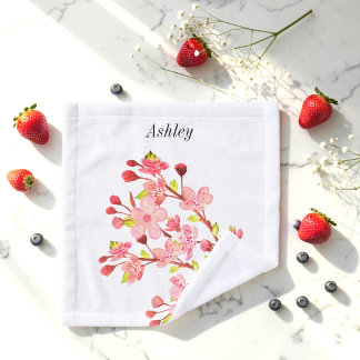 Fleur de cerisier rose blanc