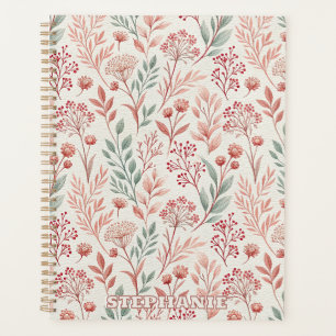 Fleur de cerisier rose, Floral et Motif Feuille