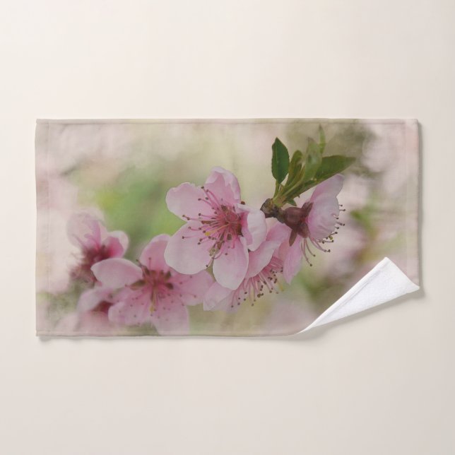 Fleur de cerisiers (Serviette à main)