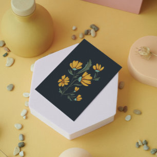 Fleur de Cosmos Jaune Beauté simple