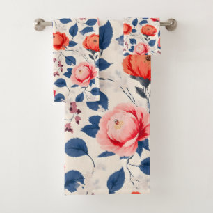 Fleur de Crimson et de Corail