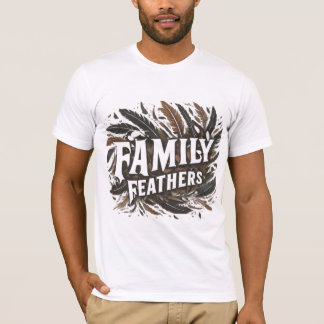 Fleur de famille" T-shirt design