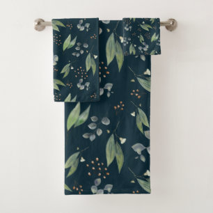 Fleur de gomme à feuilles vertes de l'eucalyptus