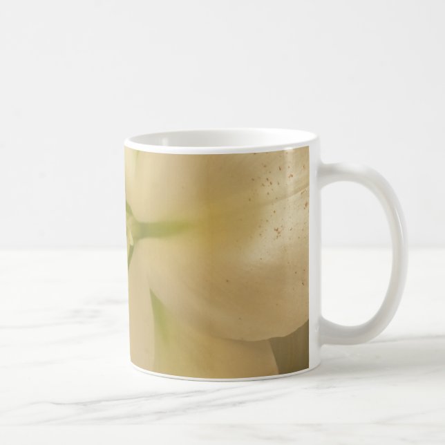 Fleur de Lillum blanc  325 ml  Mug blanc classique (Droite)