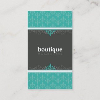 fleur de lis carte de visite