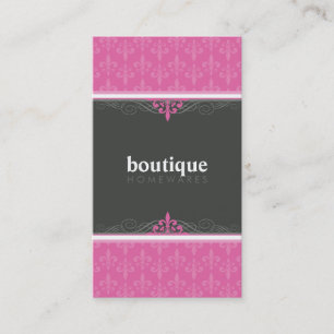 fleur de lis carte de visite